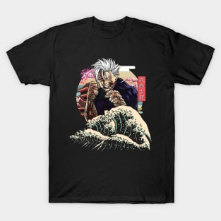 Ohma Tokita's Journey Kengan Anime Art Tee T-Shirt